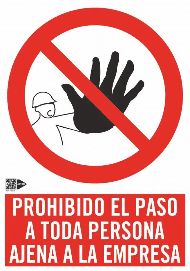 prohibido paso